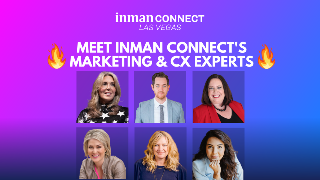 Marketing Leaders on stage at Inman Connect